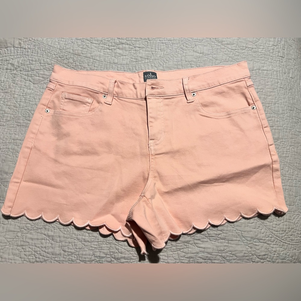 NY&C Pink Jean Shorts Size 12